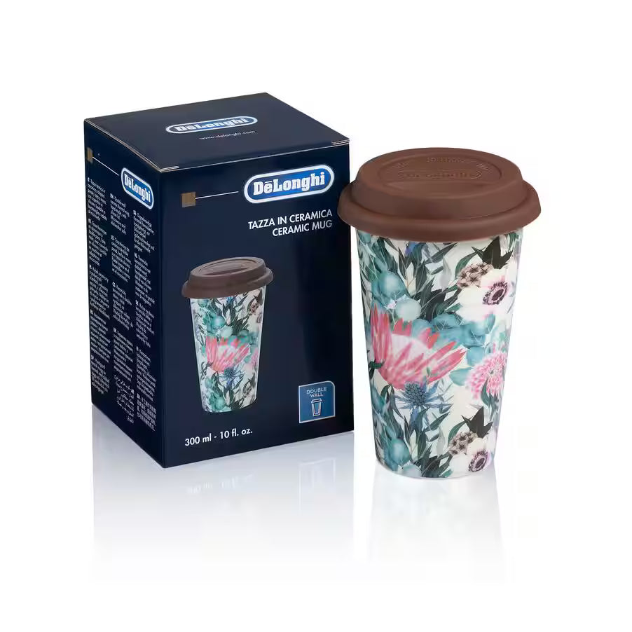 Mugs double paroi céramique 30cl -The Globetrotter - DELONGHI