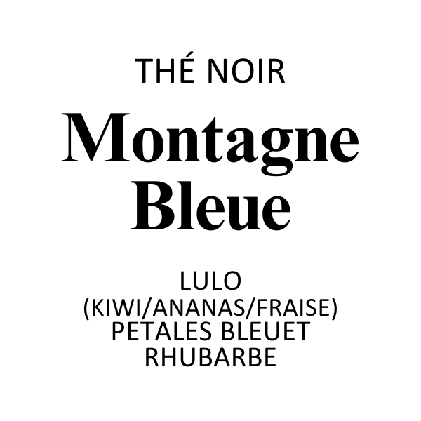 Thé Noir Montagne Bleue