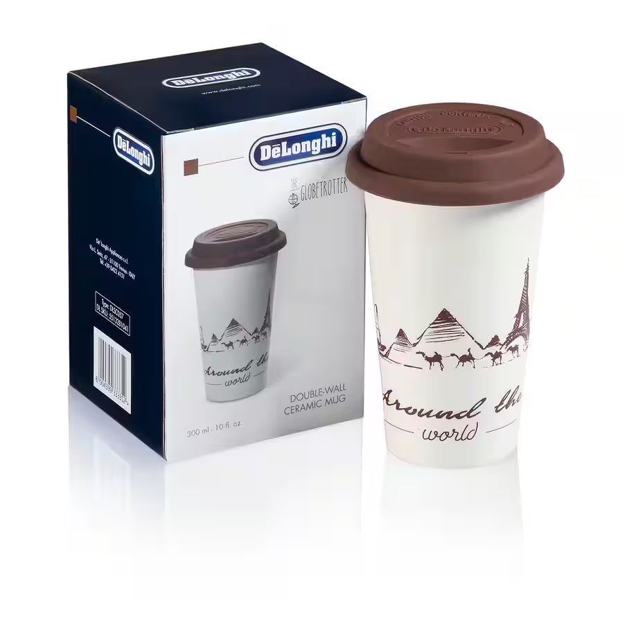 Mugs  double paroi céramique 30cl -The Globetrotter - DELONGHI