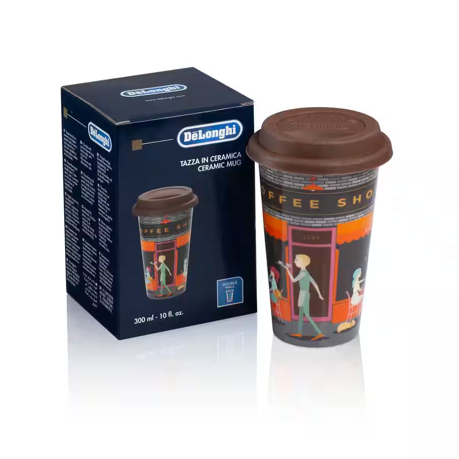Mugs  double paroi céramique 30cl -The Globetrotter - DELONGHI