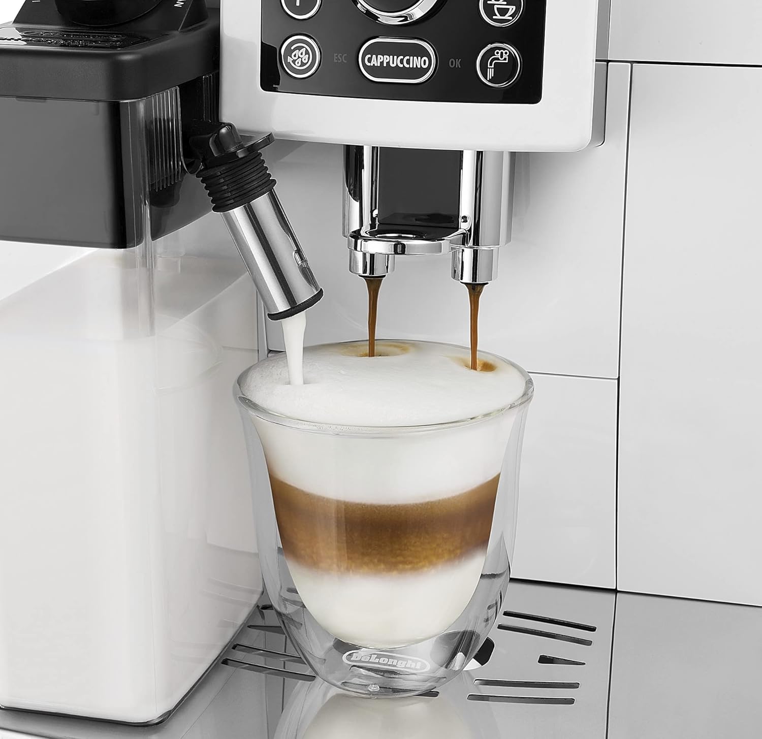 Verres pour cappuccino 27 cl x2 - DELONGHI