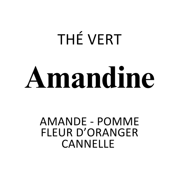 Thé Vert Amandine