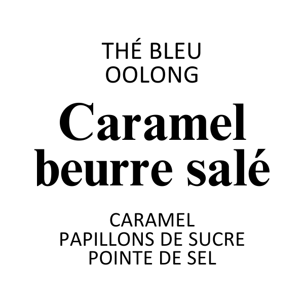 Thé Oolong Caramel Beurre Salé