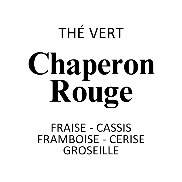 Thé Vert Chaperon rouge