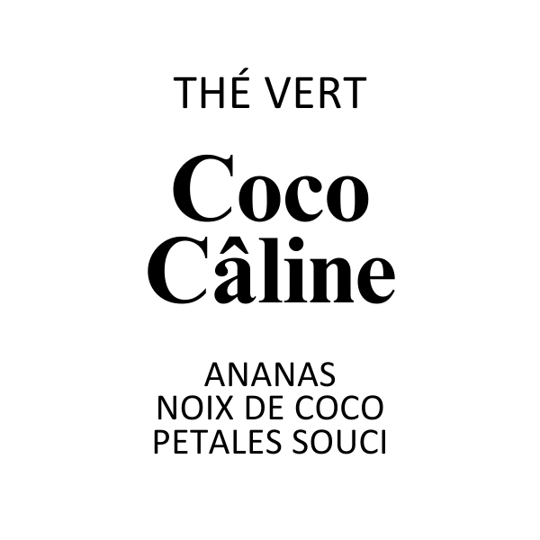Thé Vert Coco Caline