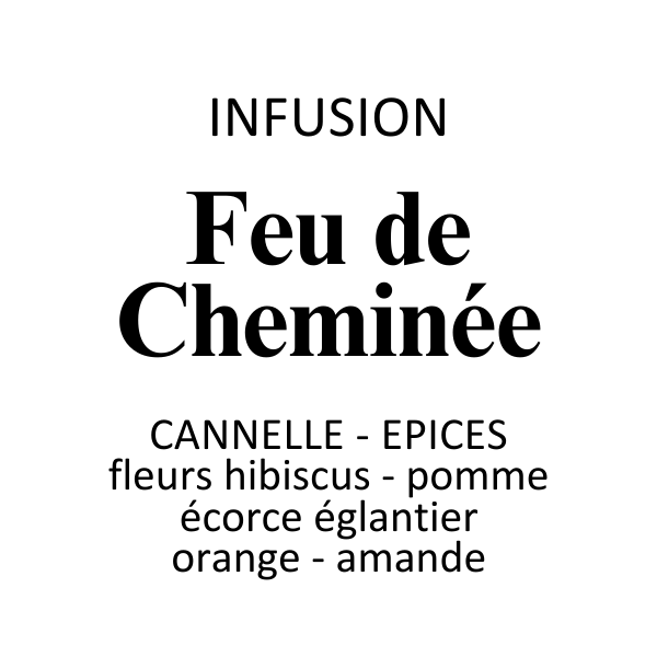 Eau de fruits Feu de cheminée