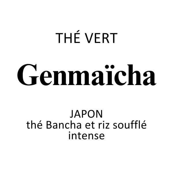 Thé Vert Genmaicha