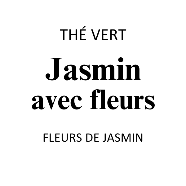 Thé Vert au Jasmin