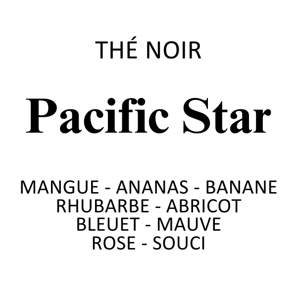 Thé Noir Pacific Star