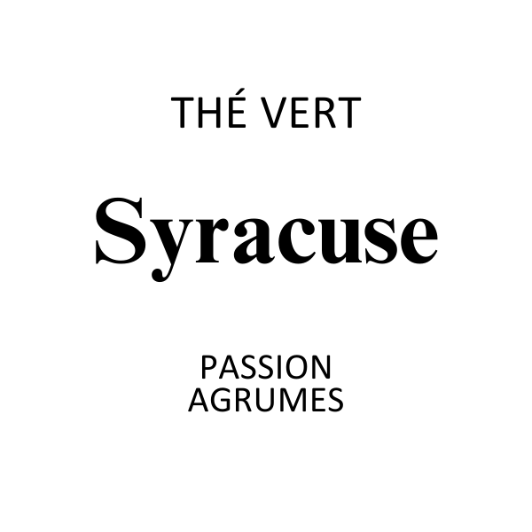 Thé Vert Syracuse