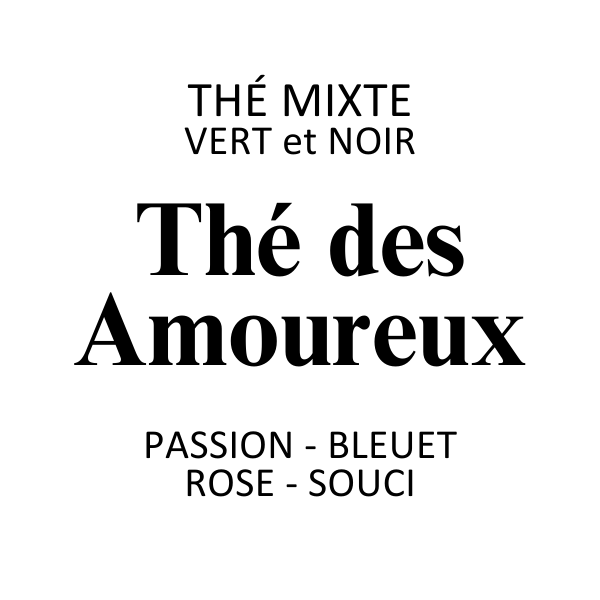 Thé des Amoureux