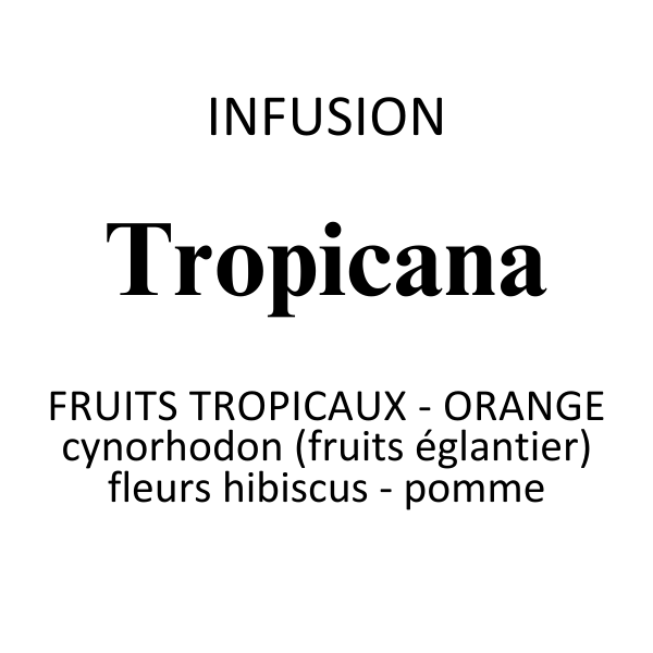 Eau de fruits Tropicana