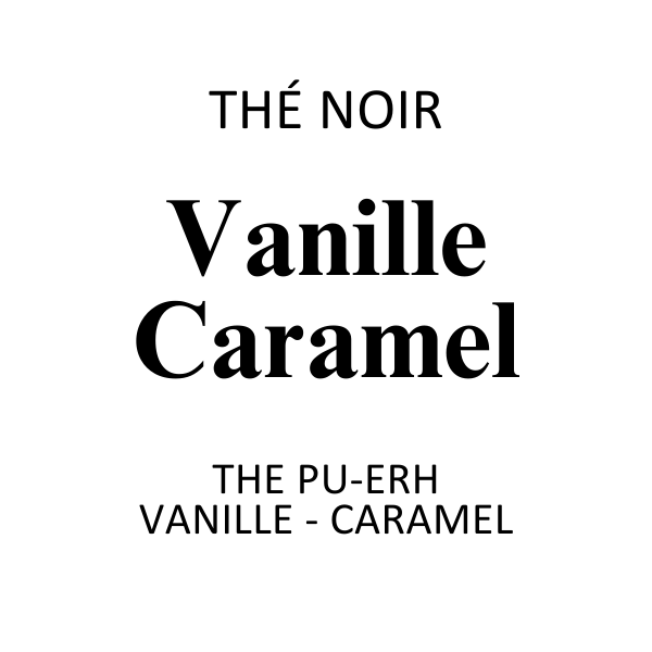 Thé Noir Pu-Erh Vanille Caramel